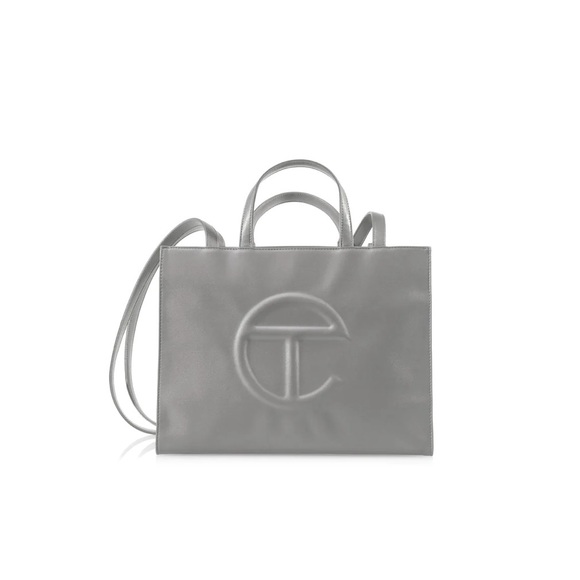 Telfar medium grey shopping bag - Picture 1 of 7